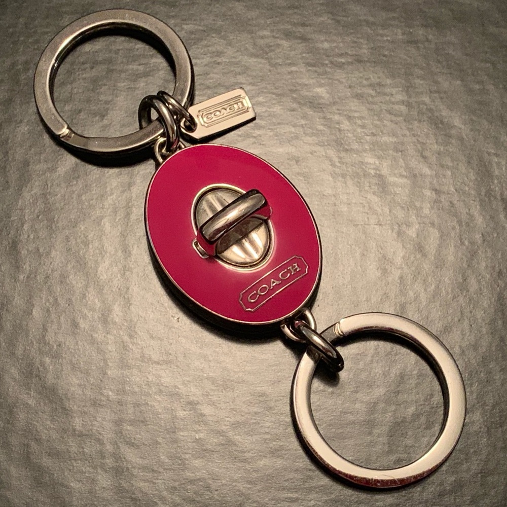NWOT Authentic Coach keychain